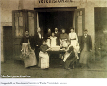 Vereinslokale um 1912